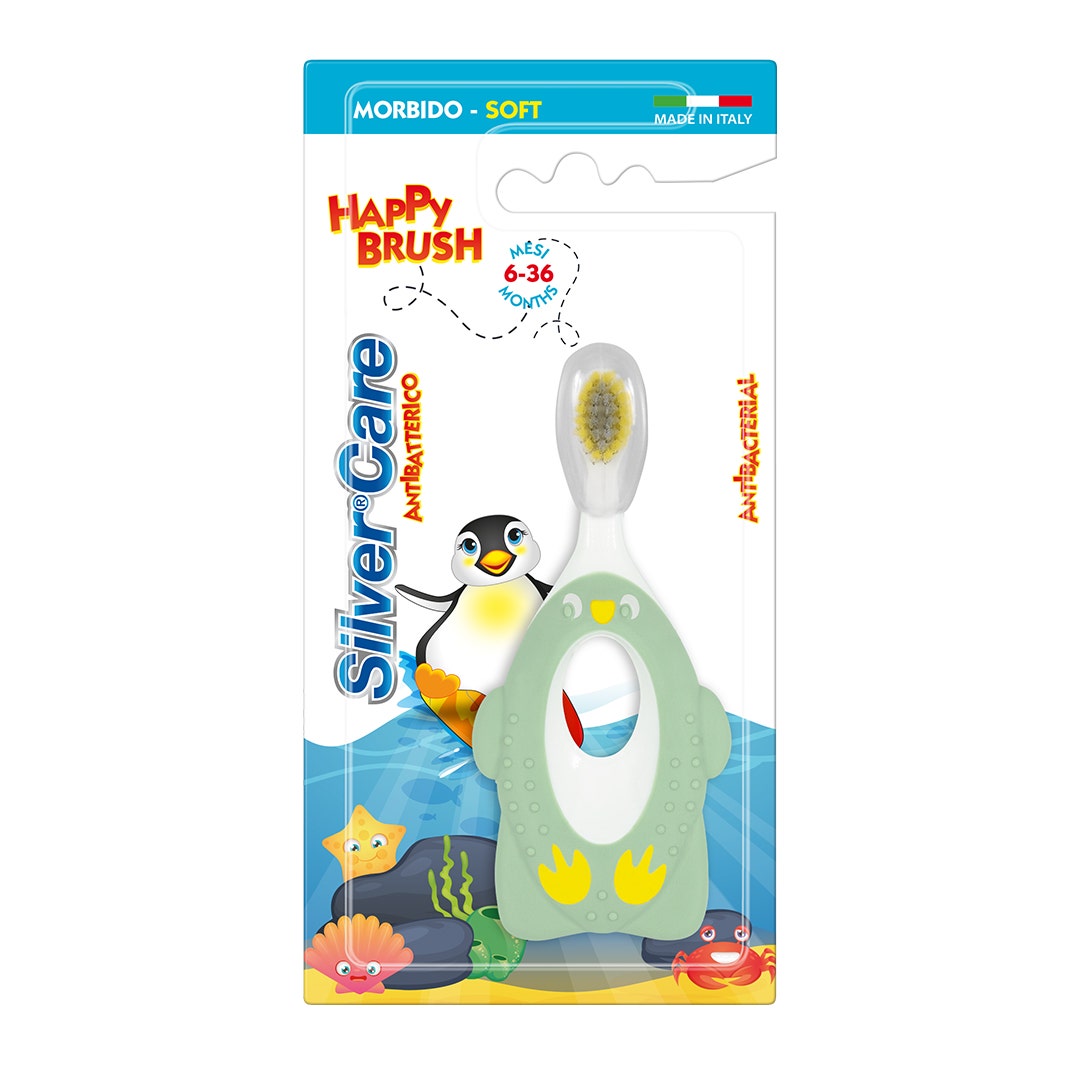Silvercare Spazzolino Da Denti Prima Infanzia 6-36 Mesi 1 Pezzo-7