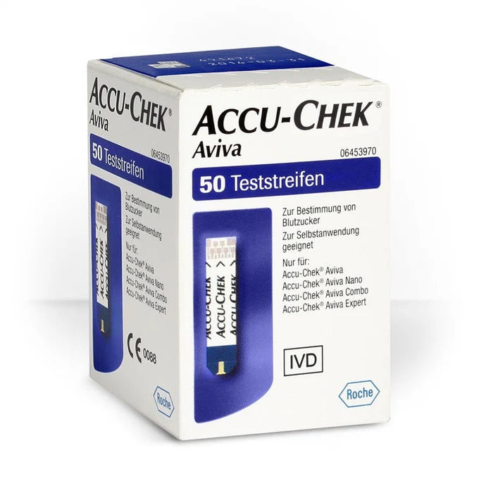 Accu-Chek Aviva 50 Teststreifen: Schnelle und genaue Blutzuckermessung