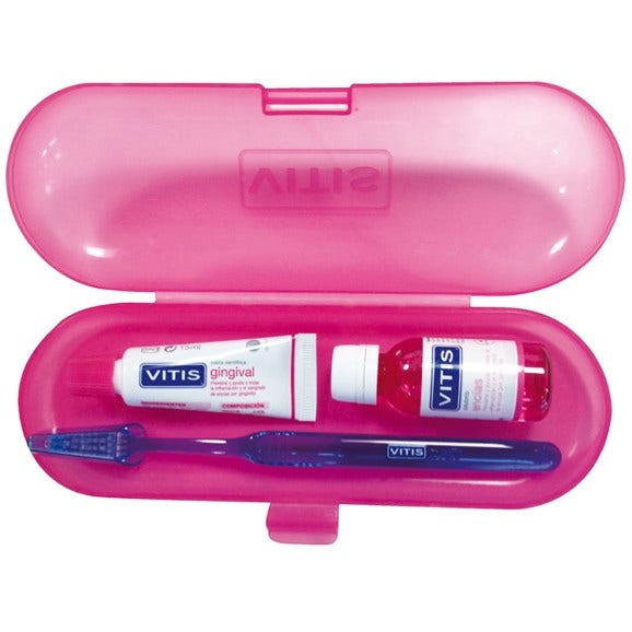 Vitis Kit Gingival Collutorio 30ml + Dentifricio 15ml +1 Spazzolino -1
