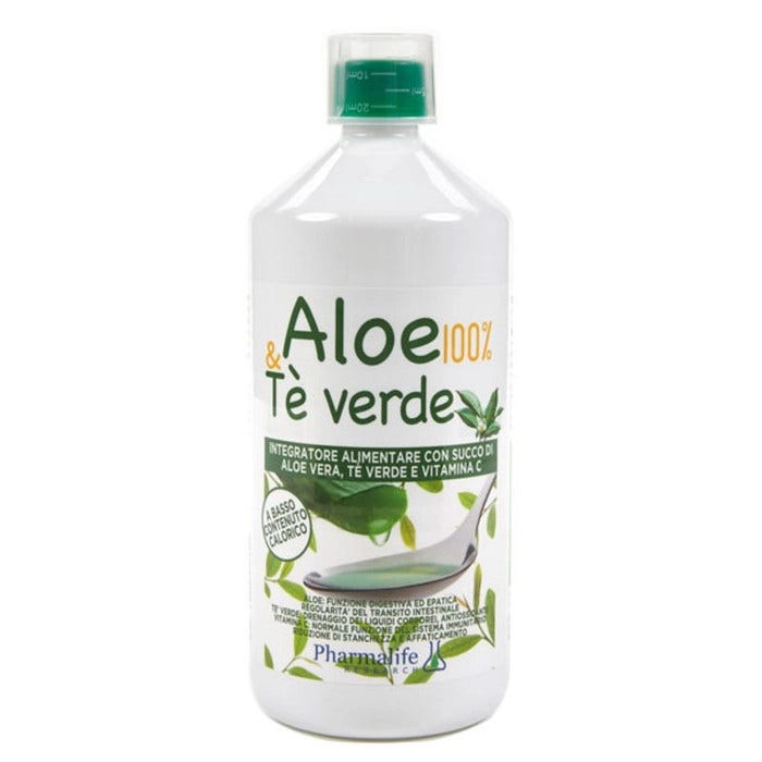 Pharmalife Aloe 100% Tè Verde 1000ml-1