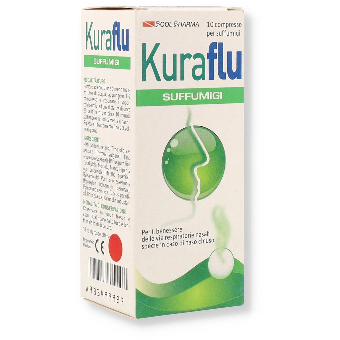 Kuraflu Suffumigi 10 Compresse-1