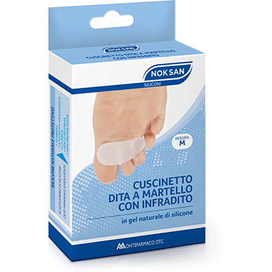 Noksan Cuscinetto Dita A Martello Con Infradito Taglia M  - 2