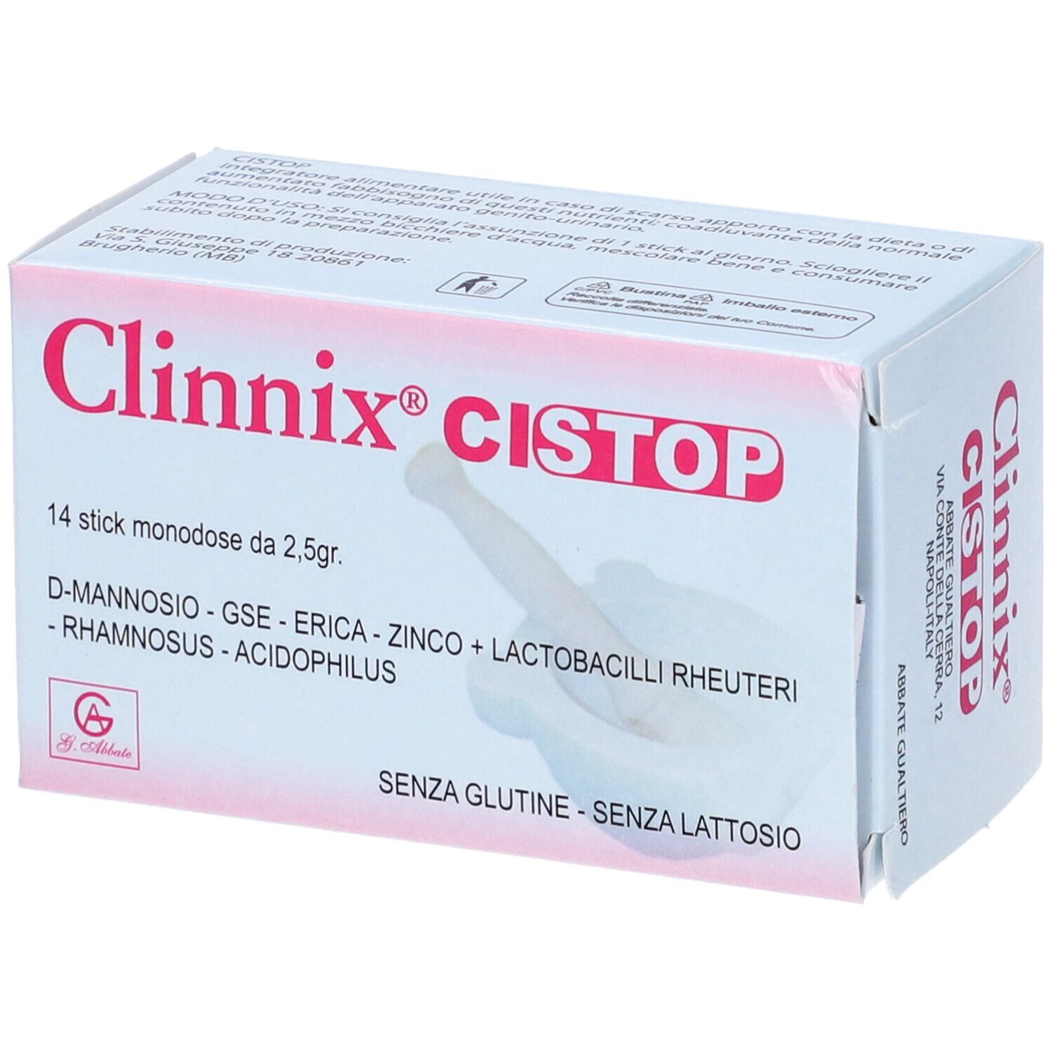 Clinnix Cistop 14 Bustine Stick Pack Monodose  - 1