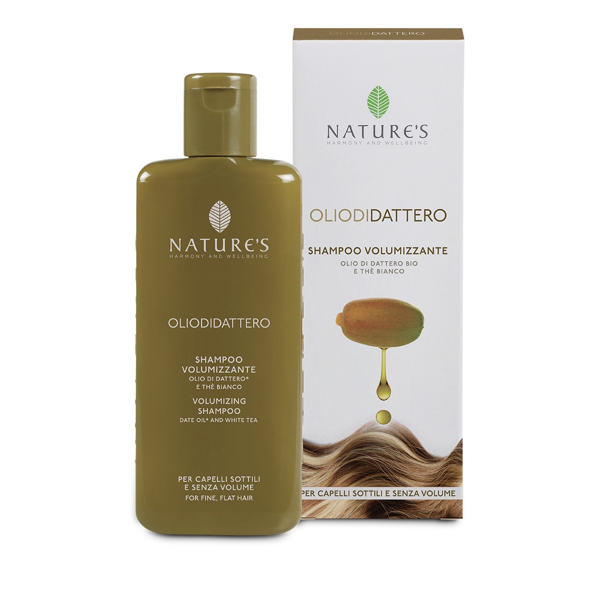 Nature's Olio Di Dattero Shampoo Volumizzante 200ml-3