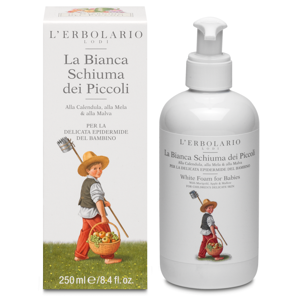 L'Erbolario La Bianca Schiuma Dei Piccoli 250ml-3