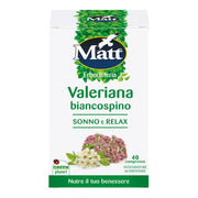 Matt Erboristeria Valeriana Biancospino 40 Compresse -2