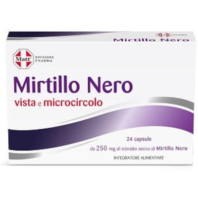 Matt Pharma Mirtillo Nero 24 Capsule-2