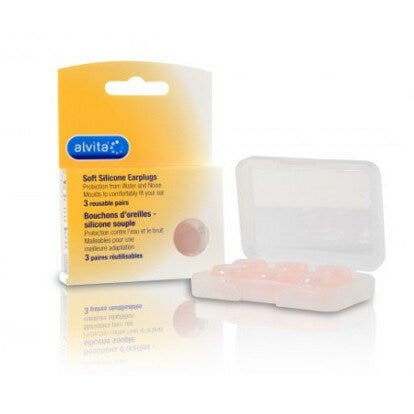 Alvita Tappi Auricolari Silicone 3 Paia-1