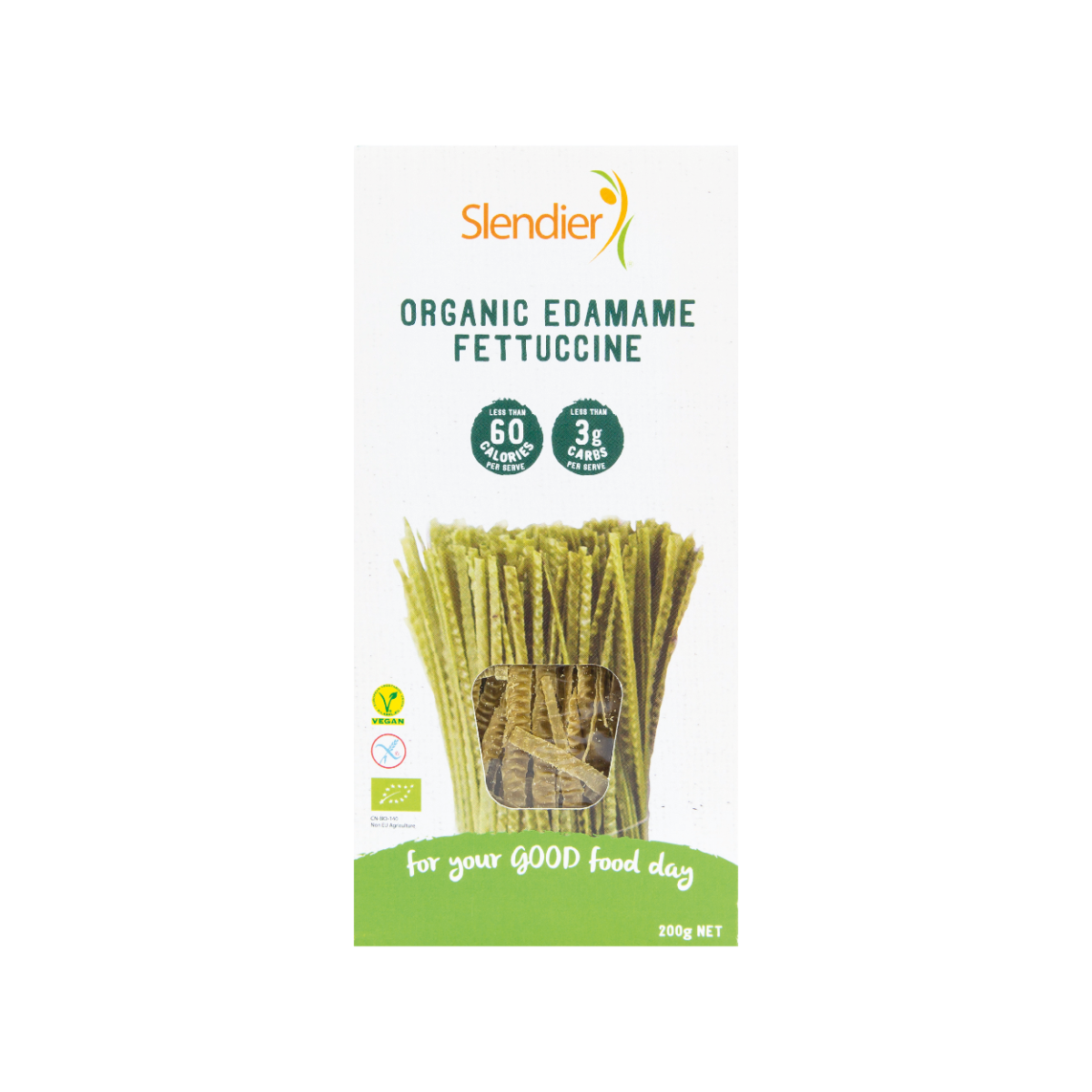 Slendier Fettuccine Di Edamame 200g-1