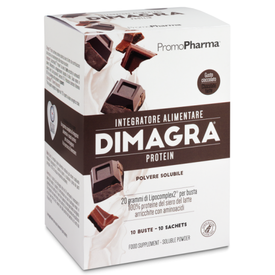 Dimagra Protein Cioccolato 10 Bustine-1