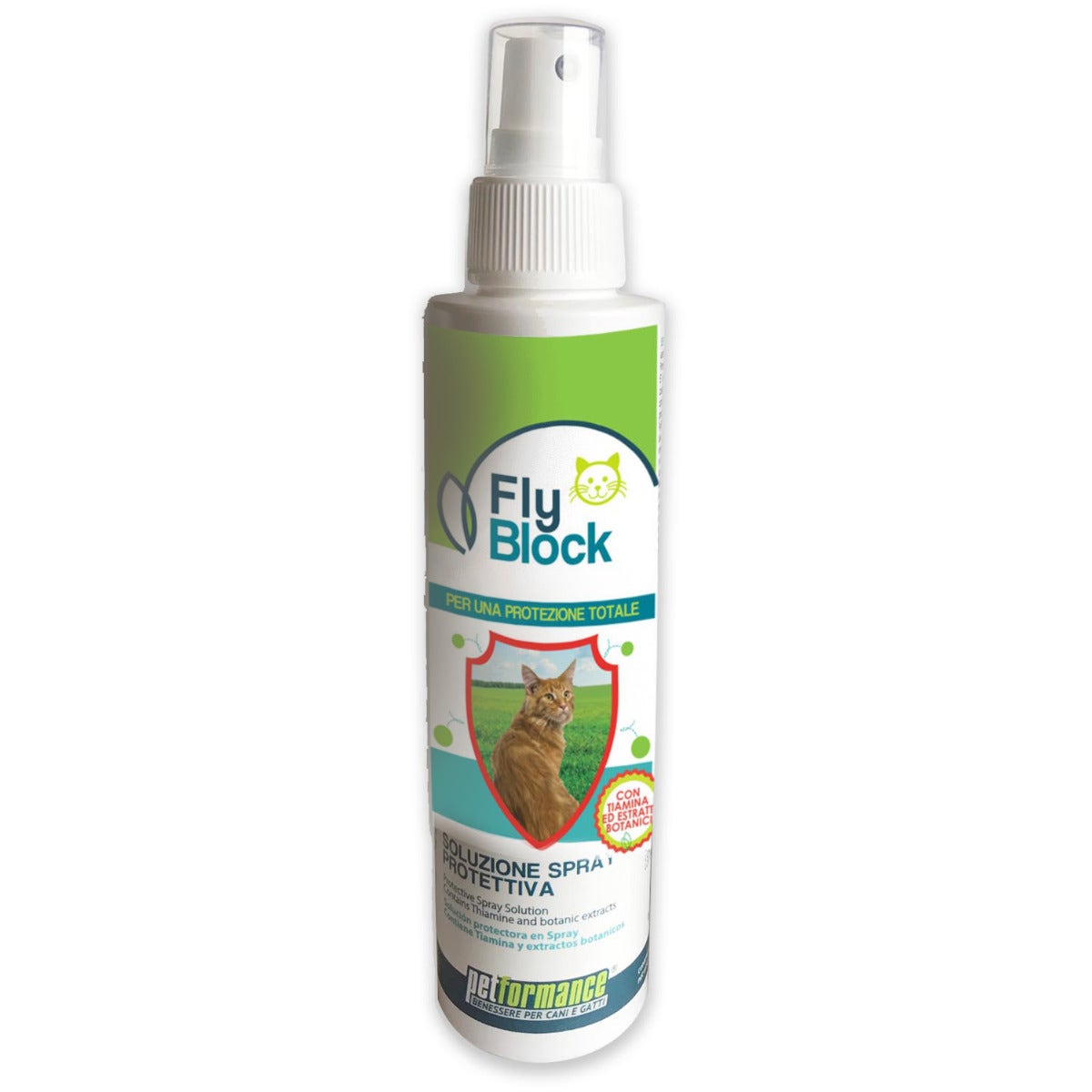 Petformance Flyblock Soluzione Spray Protettiva Antipulci Per Gatti 150ml-2