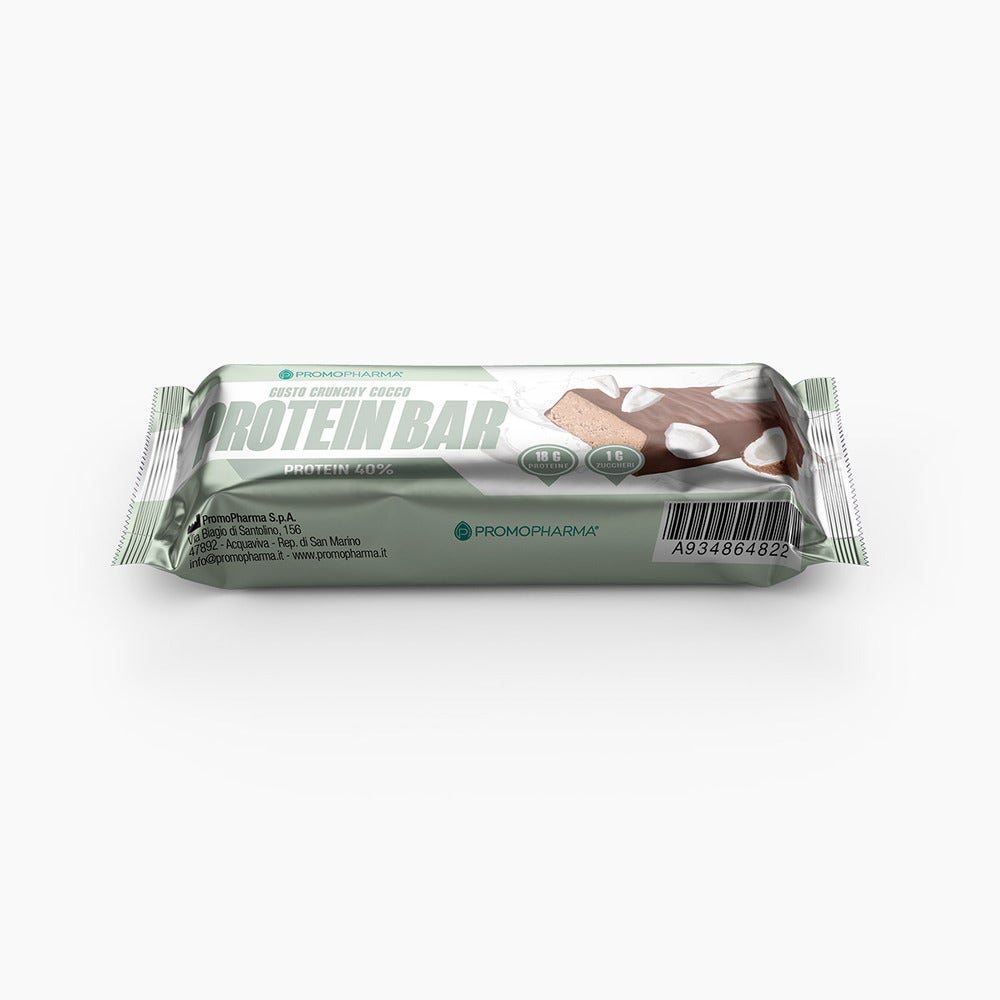 Protein Bar 40% Barretta Proteica Crunchy Cocco 45g-5