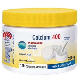 Longlife Calcium Latte 100 Compresse 400mg-2