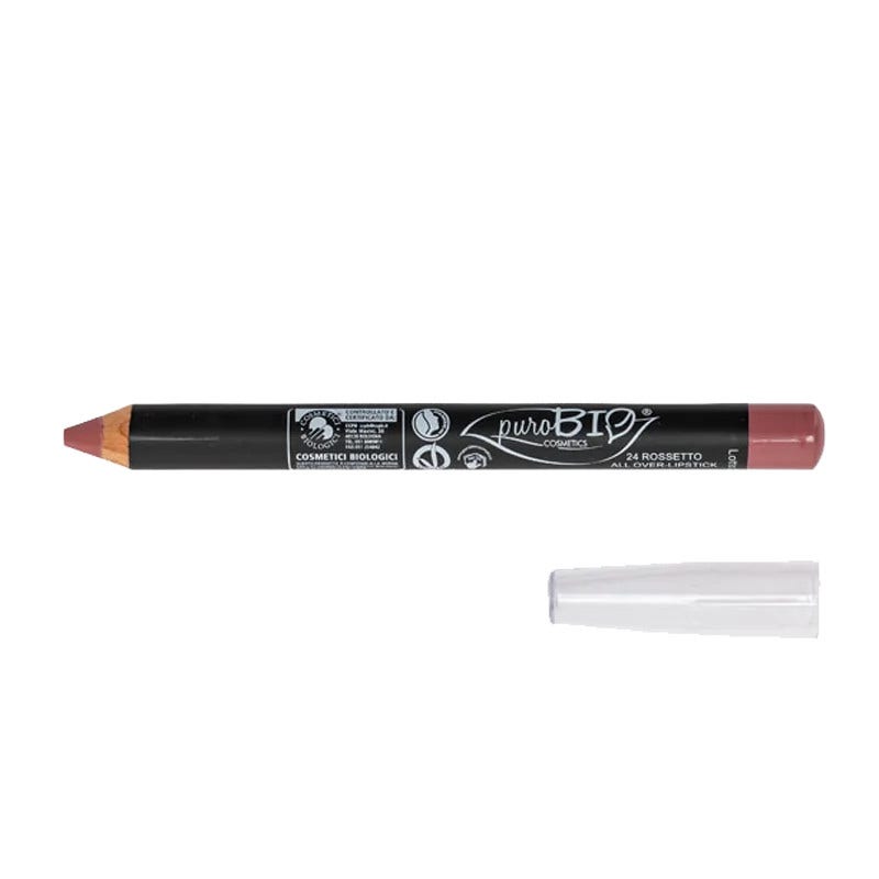 Purobio Matitone Rossetto 24 Rosa 2,3g  - 2