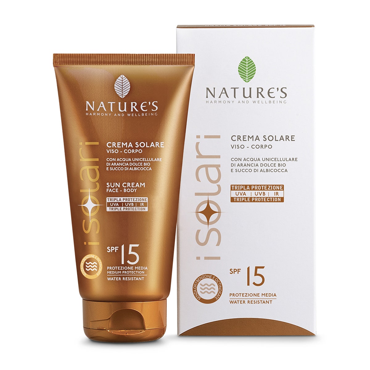 Nature's Crema Solare Viso/Corpo SPF15 150ml-2