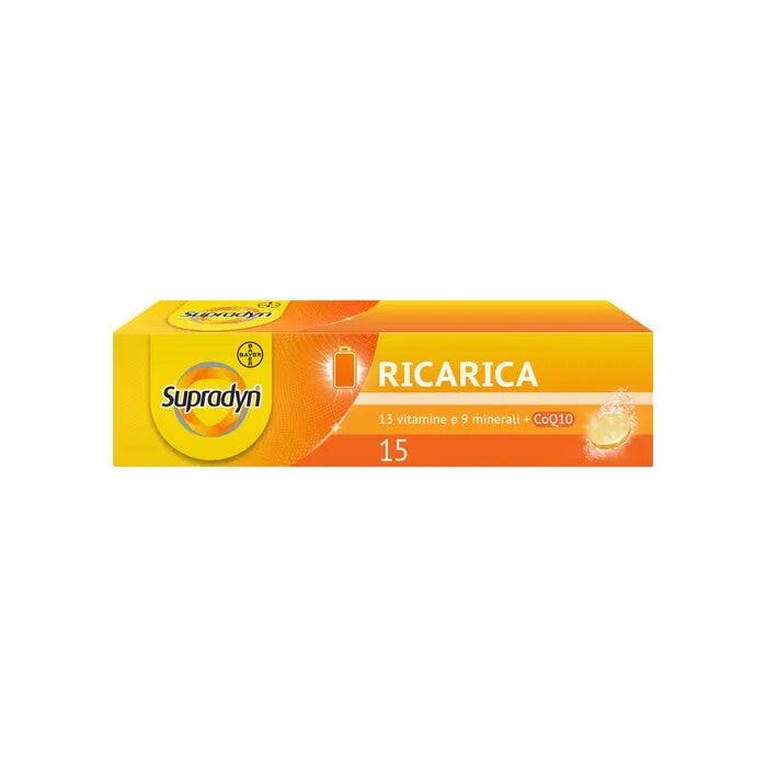 Supradyn Ricarica Integratore Vitamine e Sali Minerali 15 Compresse Effervescenti-30