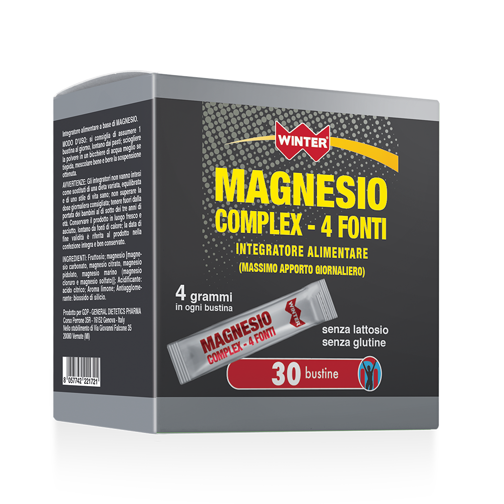 Winter Magnesio Complex 4 Fonti 30 Bustine -2