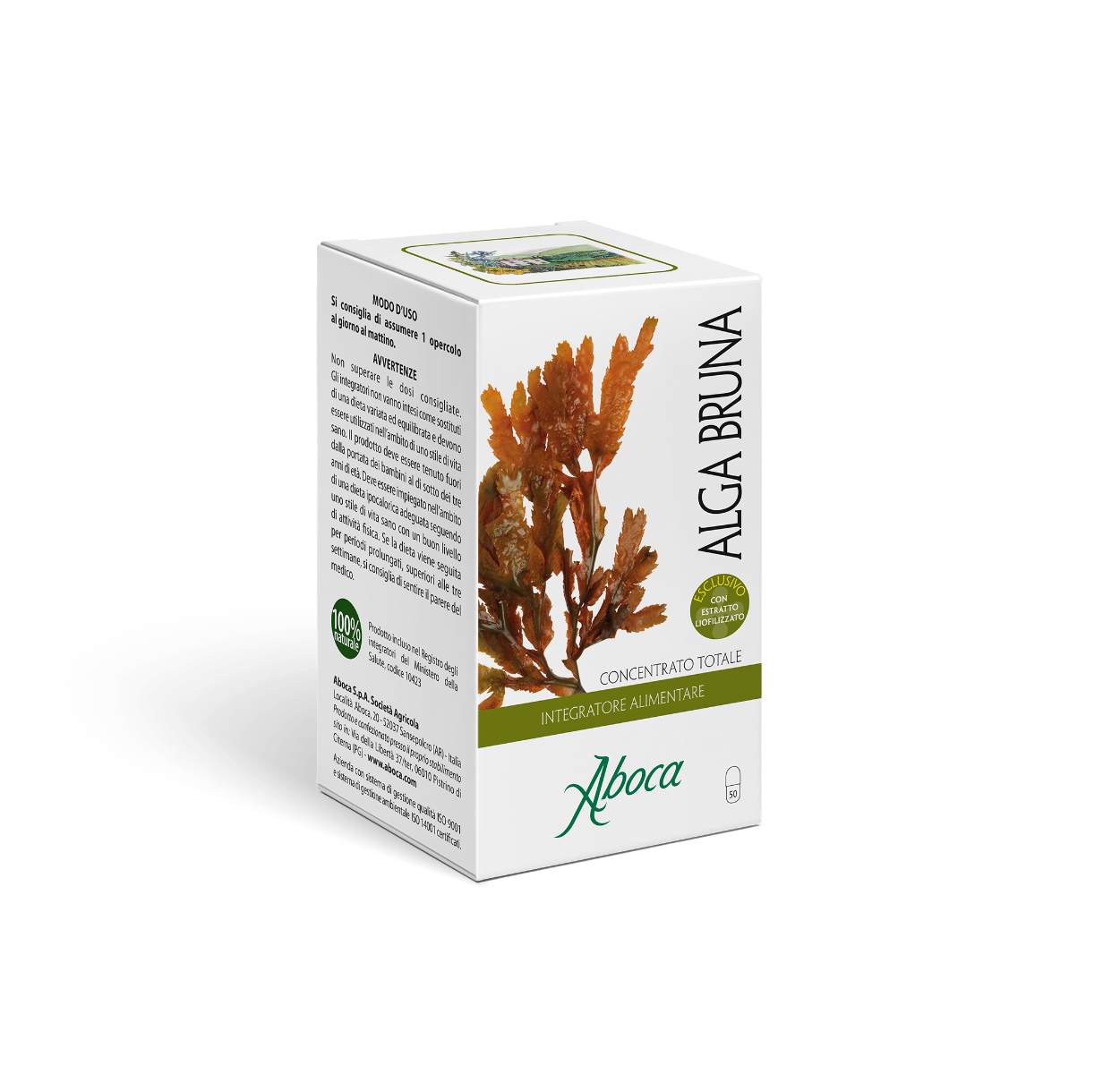Aboca Alga Bruna Concentrato Totale 50 Opercoli-2