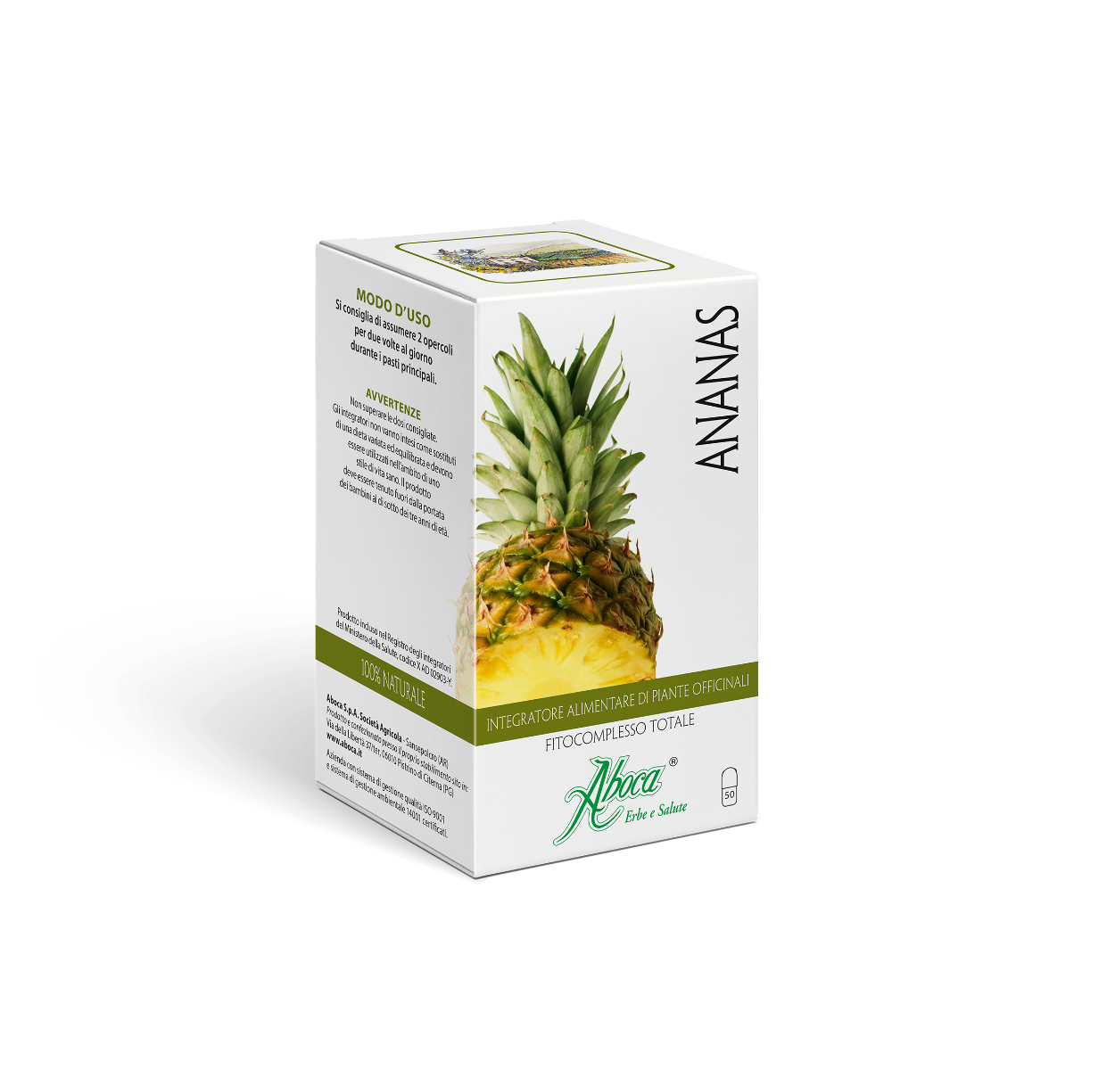 Aboca Ananas Fitocomplesso Totale 50 Opercoli-3