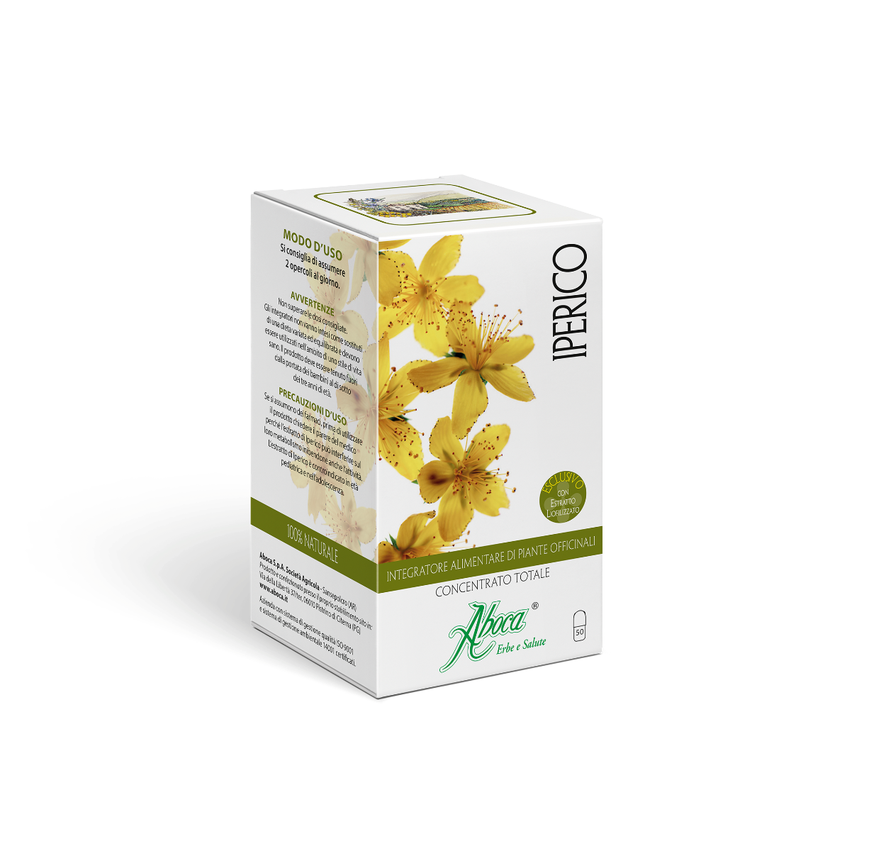 Aboca Iperico Concentrato Totale 50 Opercoli-3