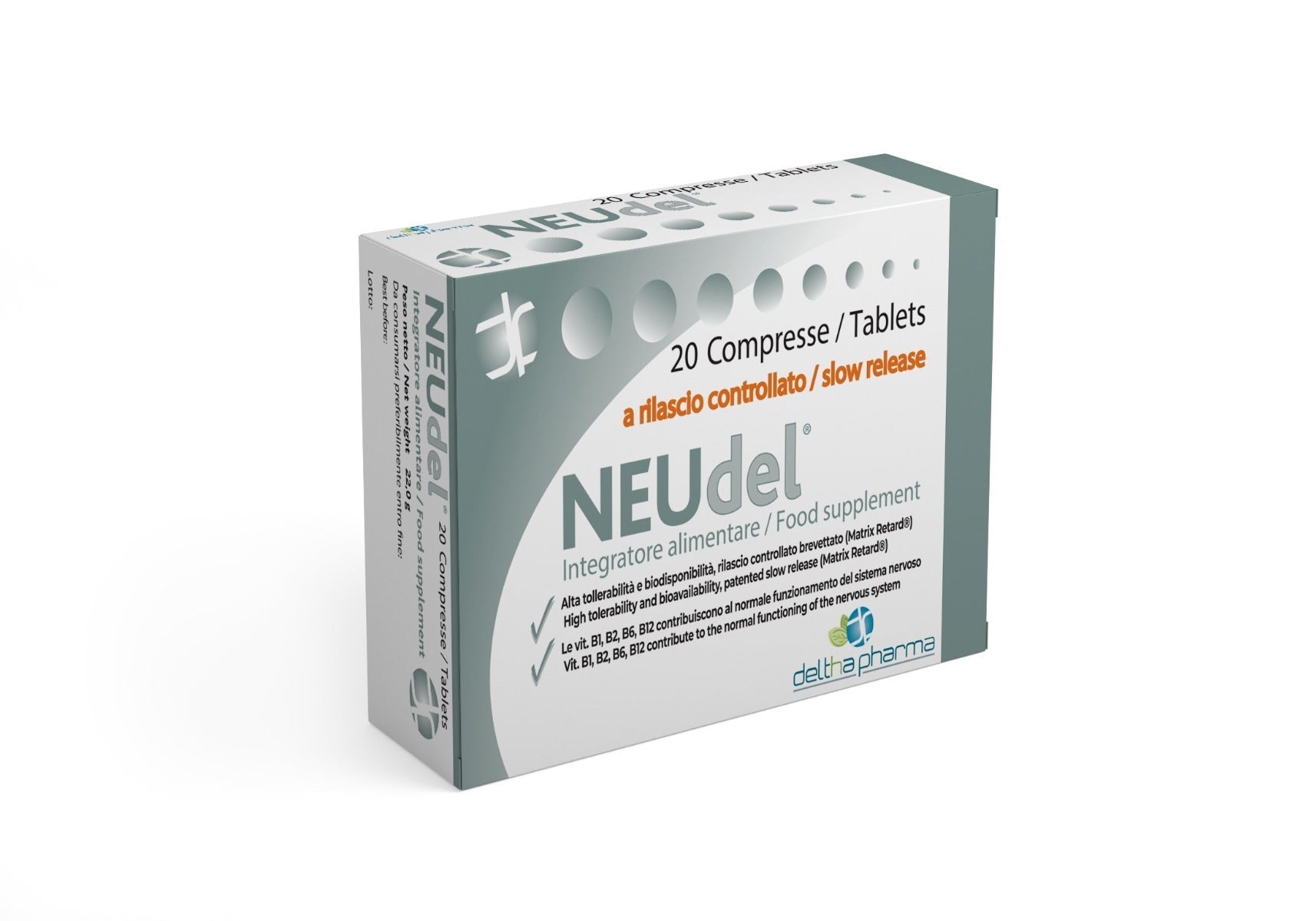 Deltha Pharma Neudel 20 Compresse-2
