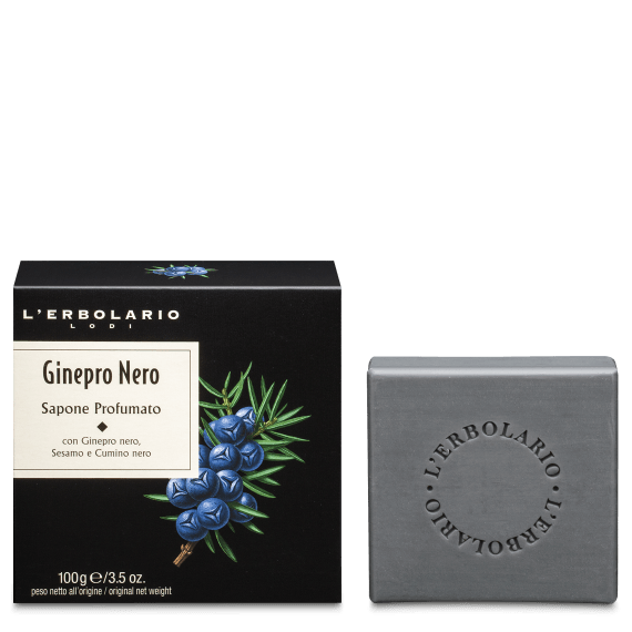 L'Erbolario Sapone Ginepro Nero 100g-1