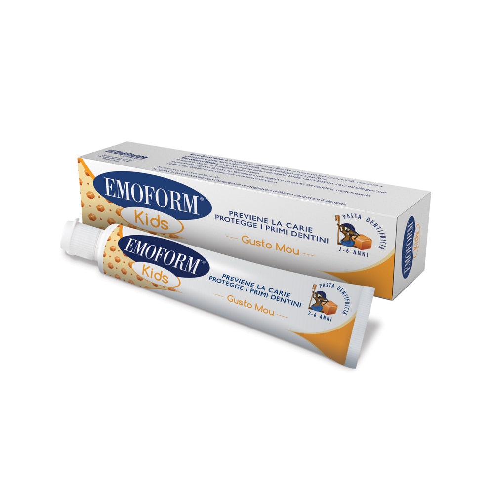 Emoform Kids Pasta Dentifricia Gusto Mou 2-6 Anni 50ml-2