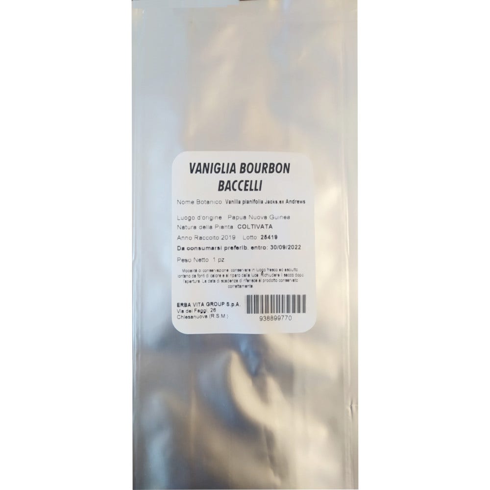 Erba Vita Vaniglia/Bourbon Baccello 1 Pezzo-5