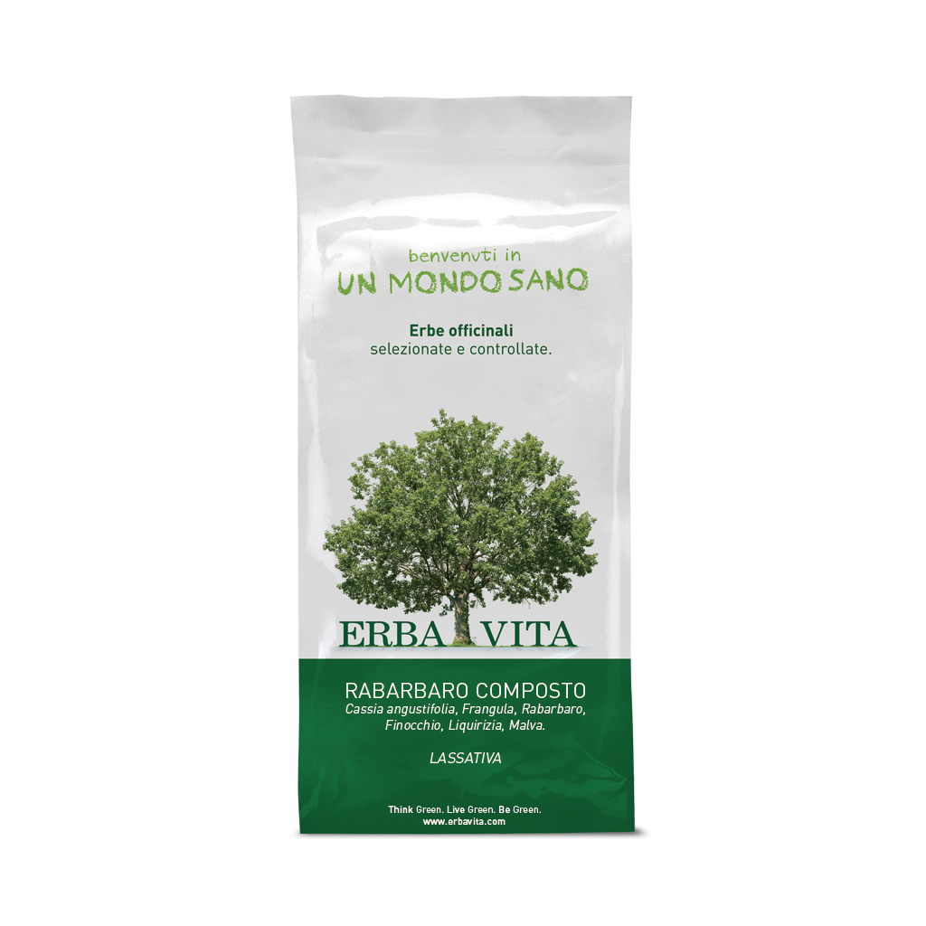 Erba Vita Rabarbaro Composto Tisane 100g  - 3