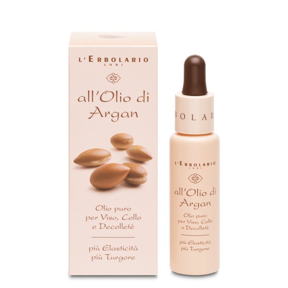 L'Erbolario Olio Viso Collo Decolleté All'Olio Di Argan 28ml-1