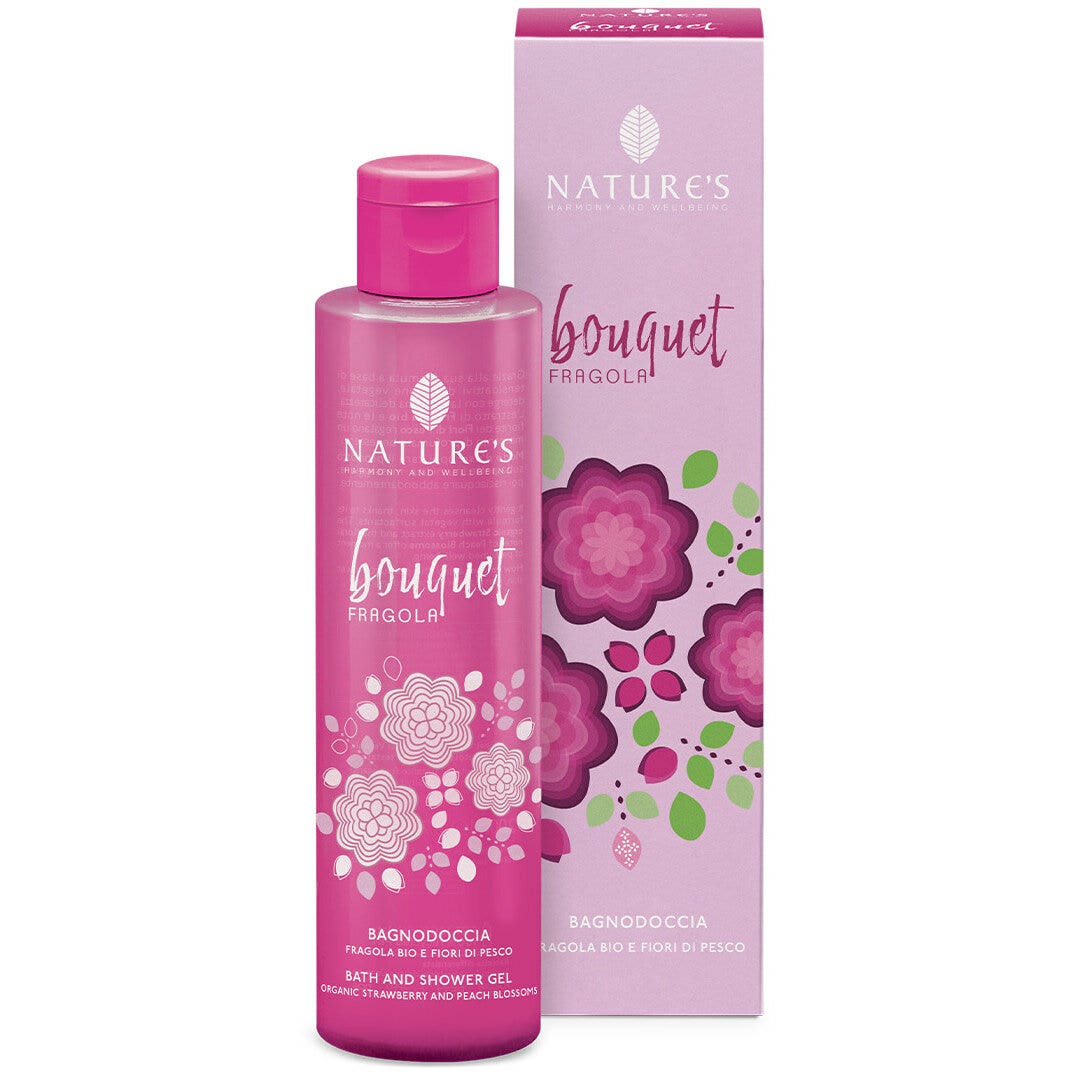 Nature's Bouquet Fragola Bagno Doccia 200ml-1