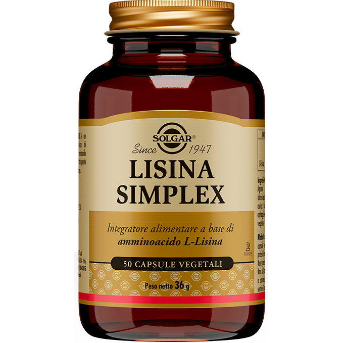 Lisina Simplex 50 Capsule Vegetali-1