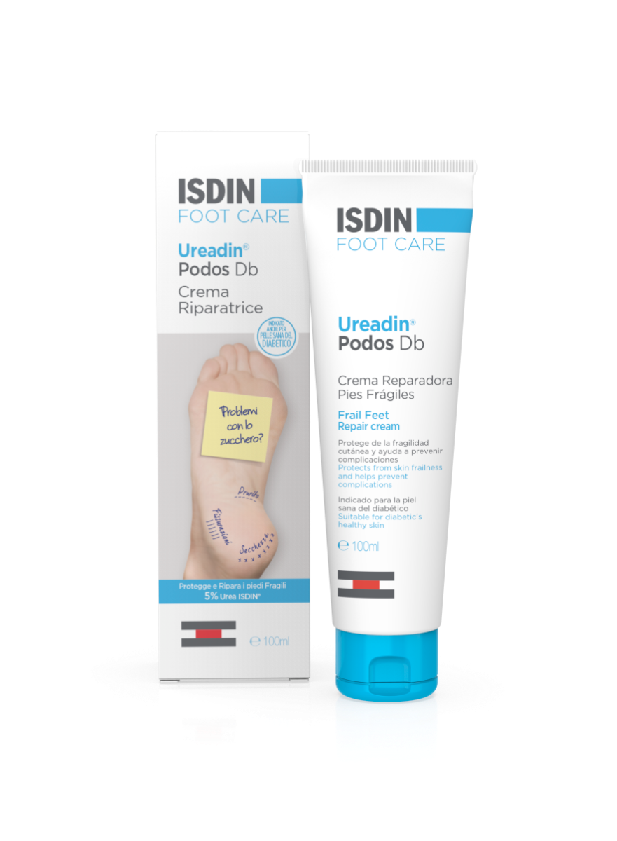 Isdin Ureadin Podos Db Crema Riparatrice Piedi Fragili 100ml-2
