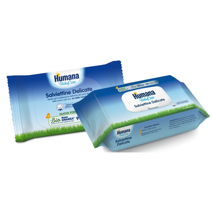 Humana Baby Care Salviette Delicate 20 Pezzi - 1