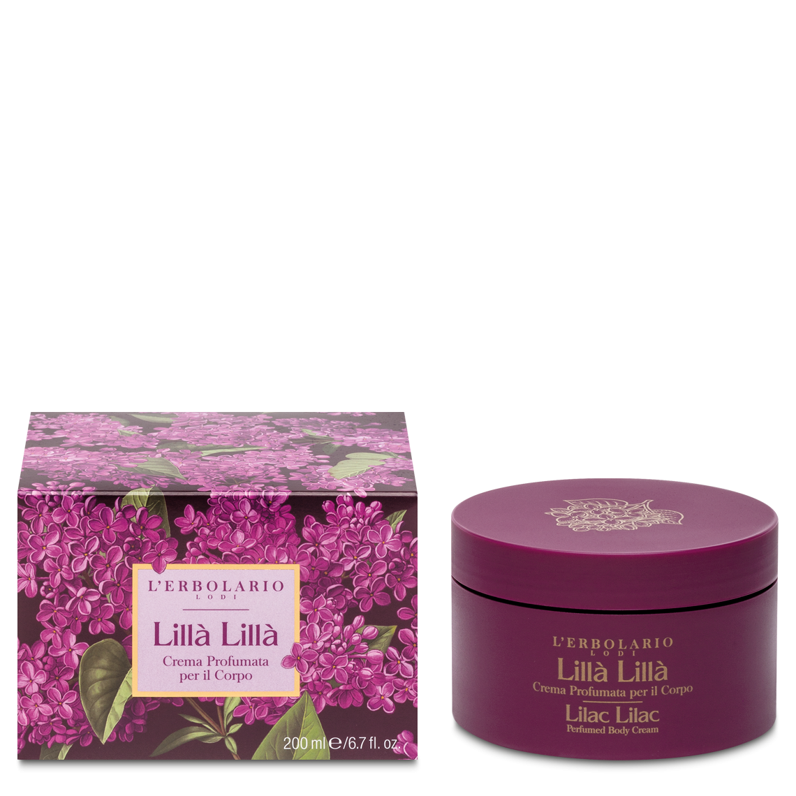 L'Erbolario Crema Profumata Per Il Corpo Lillà Lillà 200ml-1