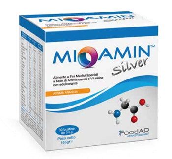 Mioamin Silver 30 Bustine 5,5 g Aroma Arancia