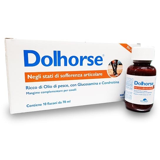 Nbf Lanes Dolhorse Mangime Complementare Per Equini 10 Flaconcini-2