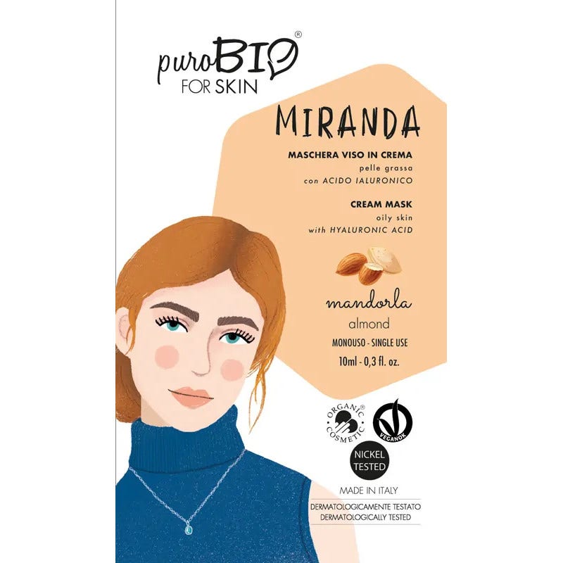 Purobio For Skin Miranda Maschera 04 Profumazione Mandorla 10ml  - 3