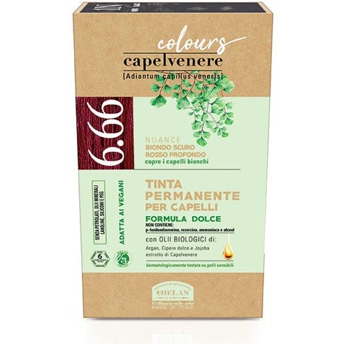 Helan Capelvenere Tinta Capelli 6,66N Biondo Scuro Rosso Profondo-2