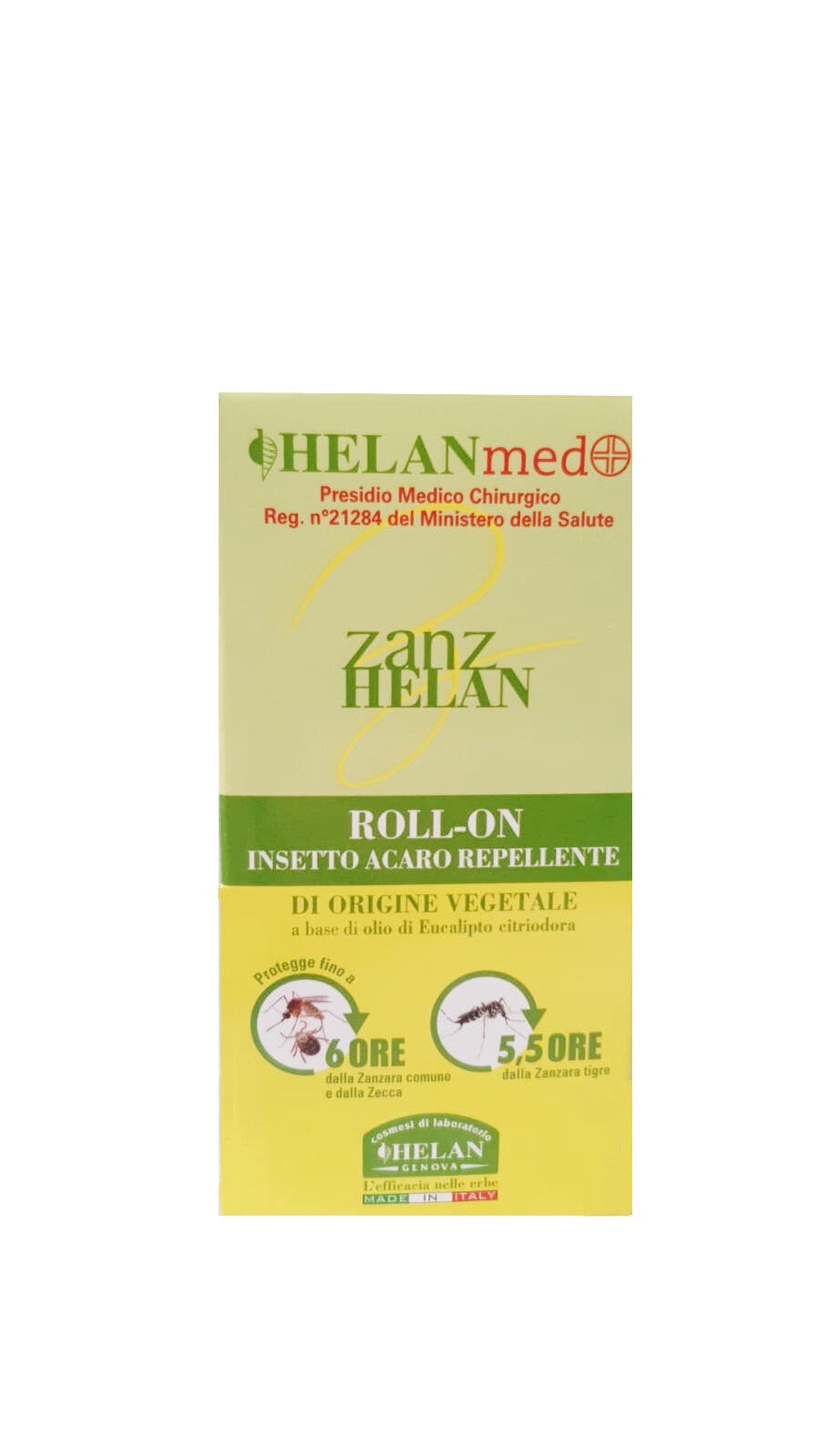 Helan Zanzhelan Roll On Insetto Acaro Repellente 50ml-1