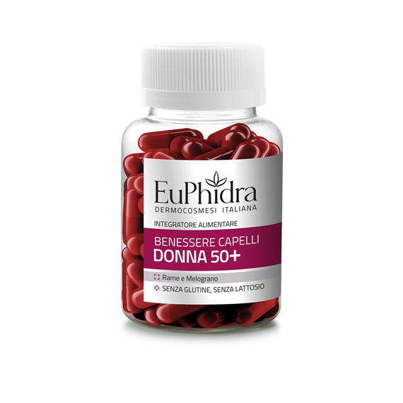 Euphidra Benessere Capelli Donna 50+ 60 Capsule -1
