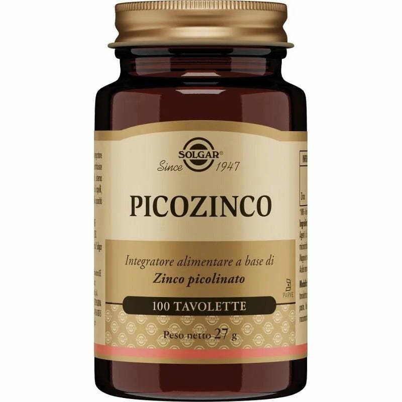 Solgar Picozinco 100 Tavolette-3