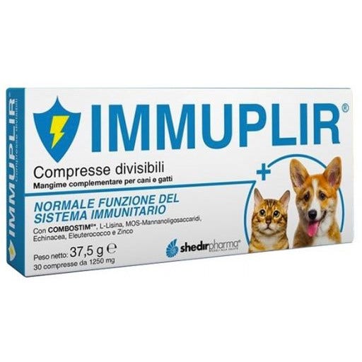 Immuplir Mangime Complementare Cane/Gatto 30 Compresse-1