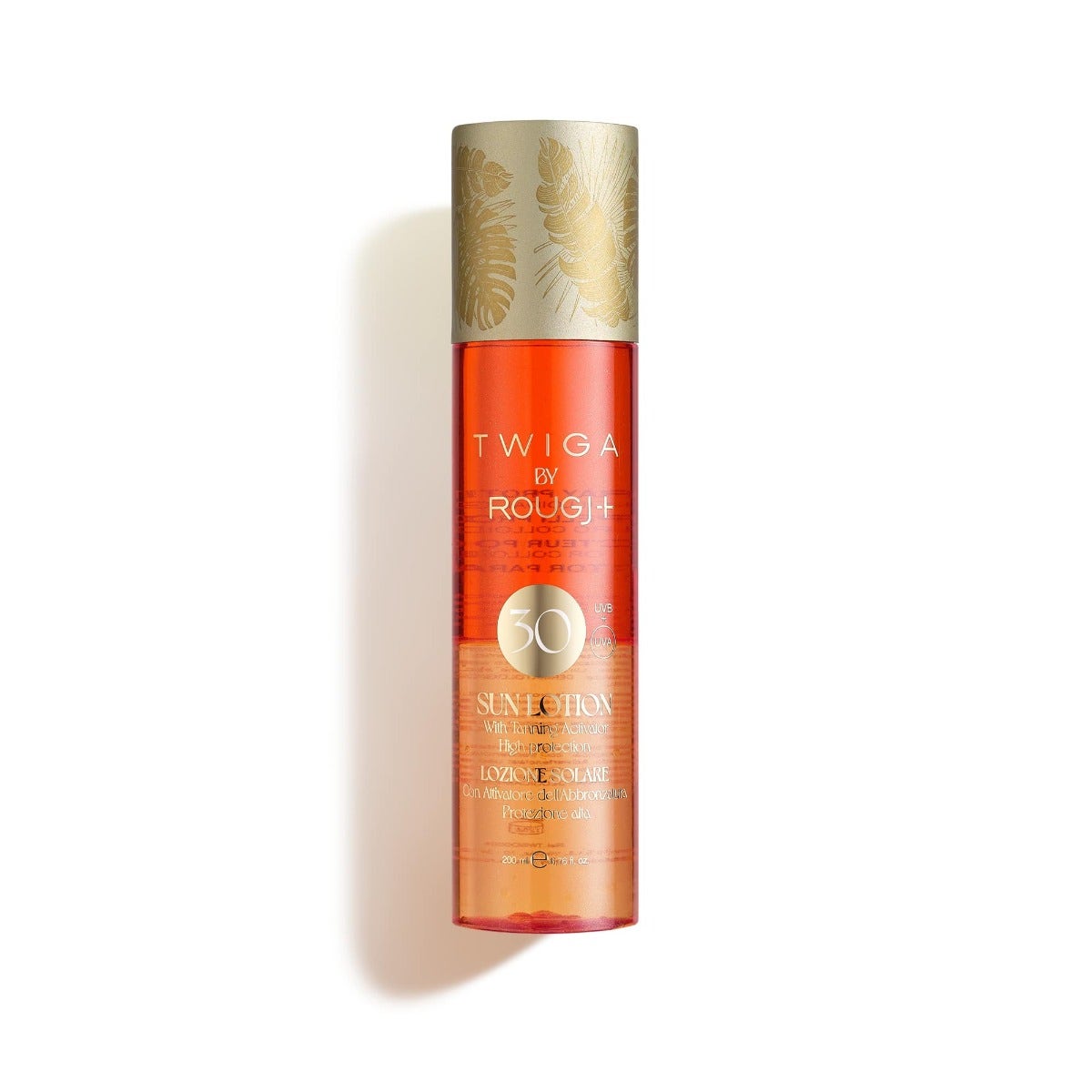 Twiga By Rougj Solare Bifasico Con Attivatore Di Melanina E Oro Colloidale 200ml SPF30-4