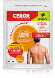 Cerox Active Cerotto Azione Lenitiva 5 Pezzi-3