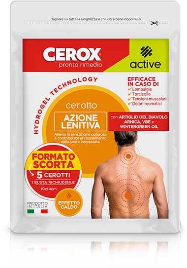 Cerox Active Cerotto Azione Lenitiva 5 Pezzi-3