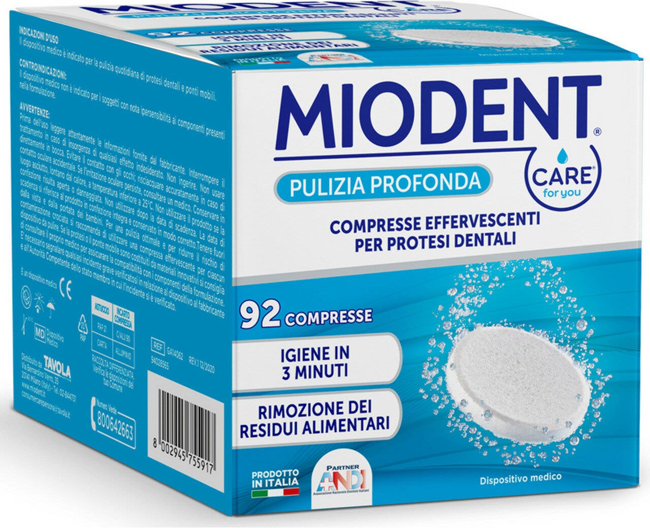 Tavola Miodent 92 Compresse-1