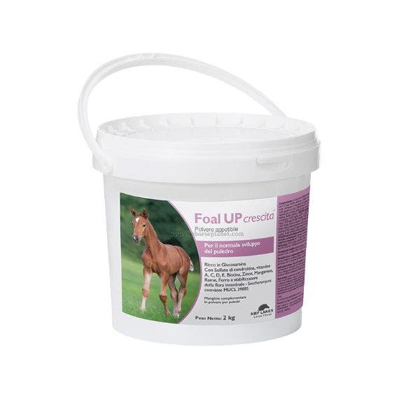 Nbf Lanes Foal UP Crescita Mangime In Polvere Per Puledri Barattolo 2kg-2