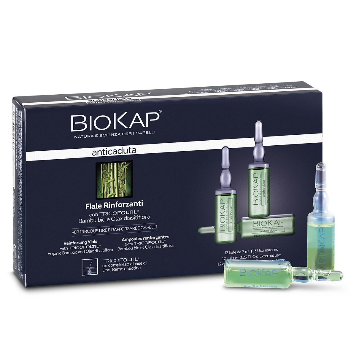 BioKap Anticaduta Fiale Rinforzanti 12 Fiale-2