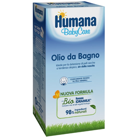 Humana Baby Care Olio Bagno 200ml - 2